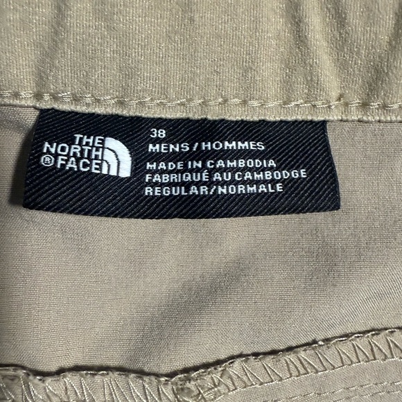 The North Face Tan  Shorts Lightweight Quick-Dry size 38 Gorpcore - Picture 4 of 9
